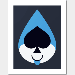 Deltarune Lancer flat design Posters and Art